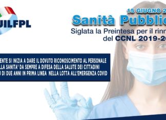 SIGLATA LA PREINTESA PER IL RINNOVO DEL CONTRATTO NAZIONALE COMPARTO SANITÀ